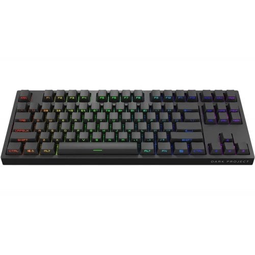Фото Клавиатура Dark Project Pro KD87A PBT Gateron Optical 2.0 Red (DP-KD-87A-006310-GRD) Black