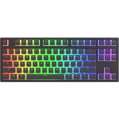 Клавиатура Dark Project Pro KD87A Pudding Gateron Optical 2.0 Red (DP-KD-87A-006710-GRD) Black