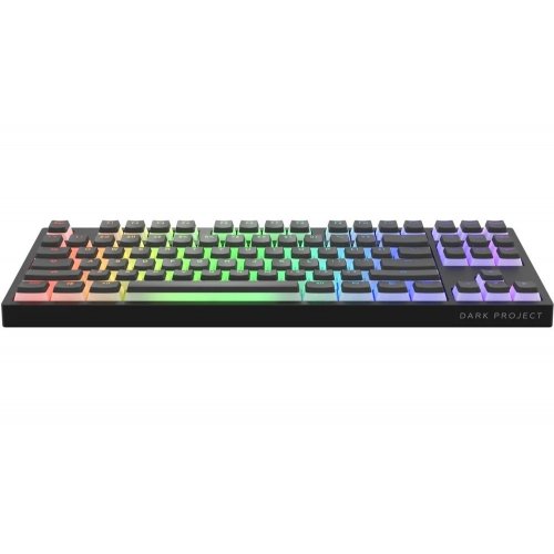 Фото Клавиатура Dark Project Pro KD87A Pudding Gateron Optical 2.0 Red (DP-KD-87A-006710-GRD) Black