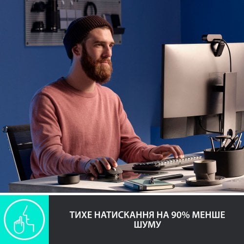 Купити Миша Logitech MX Master 3S Performance Wireless (910-006559) Graphite - ціна в Києві, Львові, Вінниці, Хмельницькому, Франківську, Україні | інтернет-магазин TELEMART.UA фото