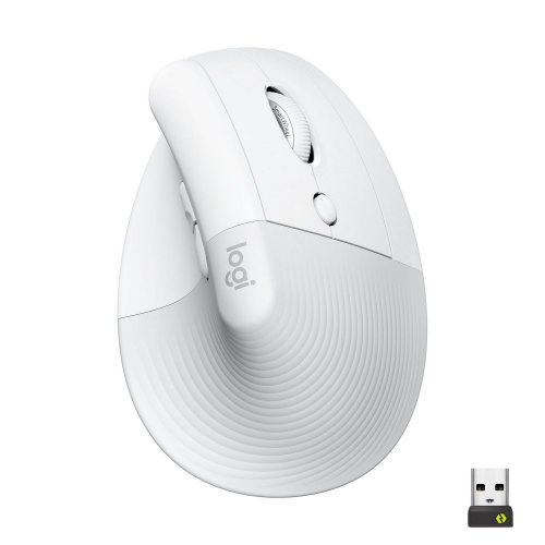 Купить Мышка Logitech Lift Vertical Ergonomic (910-006475) Off-White/Pale Grey - цена в Харькове, Киеве, Днепре, Одессе
в интернет-магазине Telemart фото