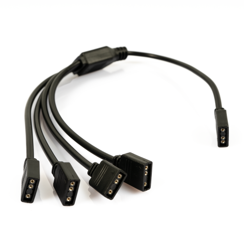 Купить T-Cable ARGB Splitter 3pin/5v 1 to 4 - цена в Харькове, Киеве, Днепре, Одессе
в интернет-магазине Telemart фото