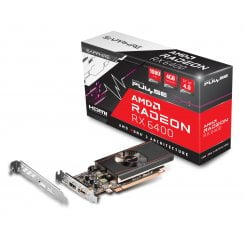 Фото Видеокарта Sapphire Radeon RX 6400 PULSE 4096MB (11315-01-20G)