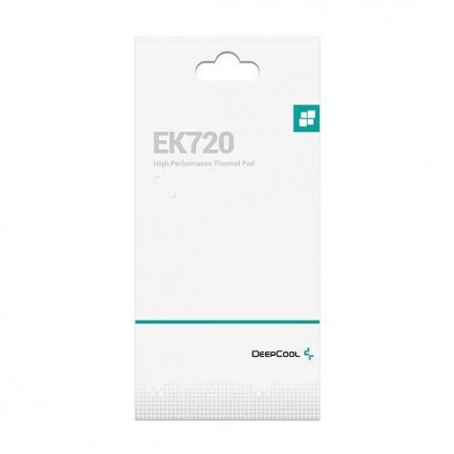 Купить Термопрокладка Deepcool EK720-L-1.0 100x50x1mm (EK720-GYLL10-G-1) - цена в Харькове, Киеве, Днепре, Одессе
в интернет-магазине Telemart фото