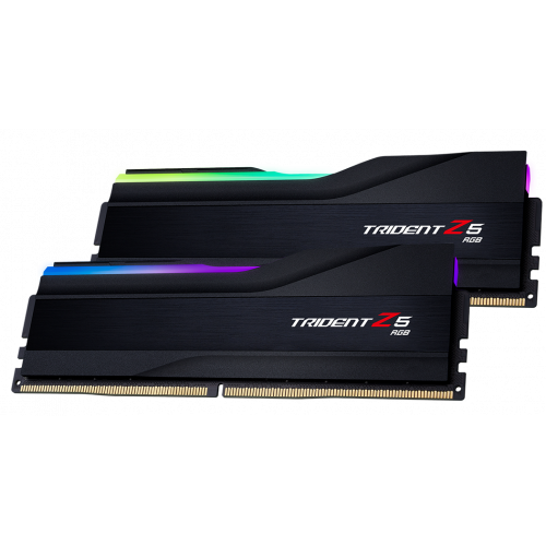 Photo RAM G.Skill DDR5 32GB (2x16GB) 5600 Mhz Trident Z5 RGB Black (F5-5600J3636C16GX2-TZ5RK)