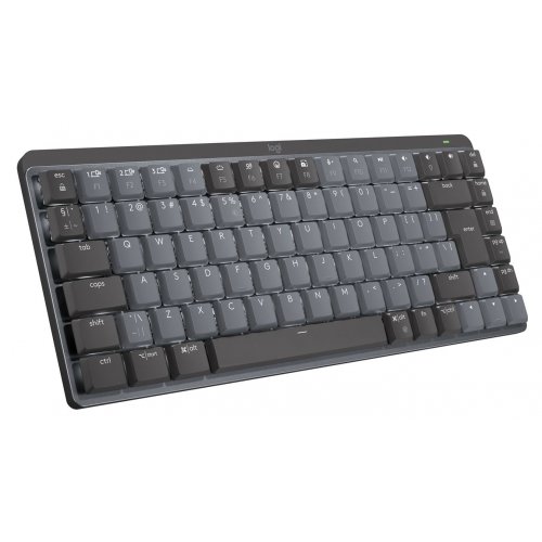 Фото Клавіатура Logitech MX Mechanical Mini Minimalist Wireless Illuminated (920-010780) Graphite