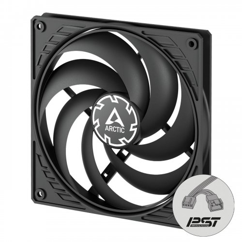 Купить Кулер для корпуса Arctic P14 Slim PWM PST (ACFAN00268A) Black с проверкой совместимости: обзор, характеристики, цена в Киеве, Днепре, Одессе, Харькове, Украине | интернет-магазин TELEMART.UA фото