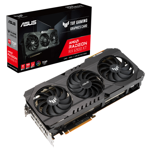 Продать Видеокарта Asus TUF Gaming Radeon RX 6900 XT TOP 16384MB (TUF-RX6900XT-T16G-GAMING) по Trade-In интернет-магазине Телемарт - Киев, Днепр, Украина фото