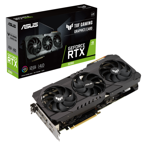 Продать Видеокарта Asus TUF Gaming GeForce RTX 3080 12288MB (TUF-RTX3080-12G-GAMING) LHR по Trade-In интернет-магазине Телемарт - Киев, Днепр, Украина фото