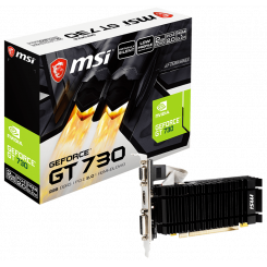 Фото Видеокарта MSI GeForce GT 730 2048MB (N730K-2GD3H/LPV1)