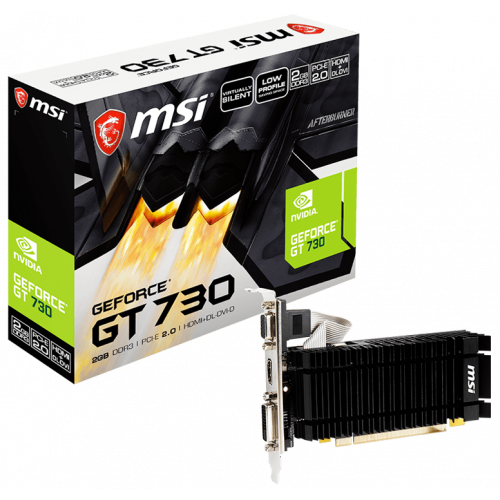 Фото Відеокарта MSI GeForce GT 730 2048MB (N730K-2GD3H/LPV1)