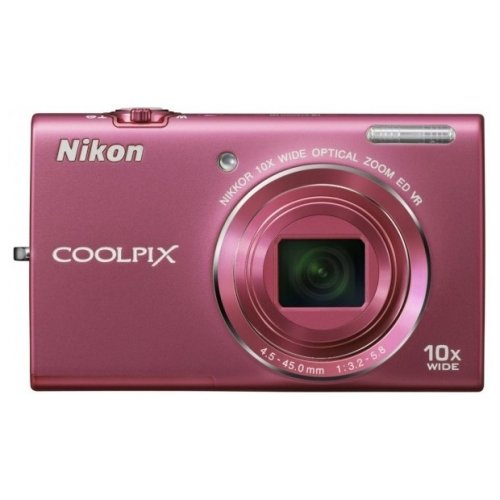 Купить Цифровые фотоаппараты Nikon Coolpix S6200 Pink - цена в Харькове, Киеве, Днепре, Одессе
в интернет-магазине Telemart фото