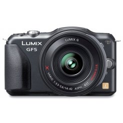 Цифровые фотоаппараты Panasonic Lumix DMC-GF5X 14-42 Kit Black