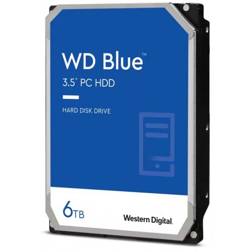 Photo Western Digital Blue 6TB 256MB 5400RPM 3.5