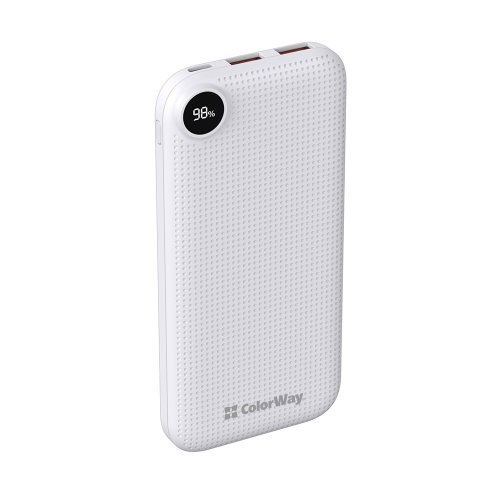 

ColorWay 10000 mAh 22.5W LCD (CW-PB100LPI3WT-PDD) White