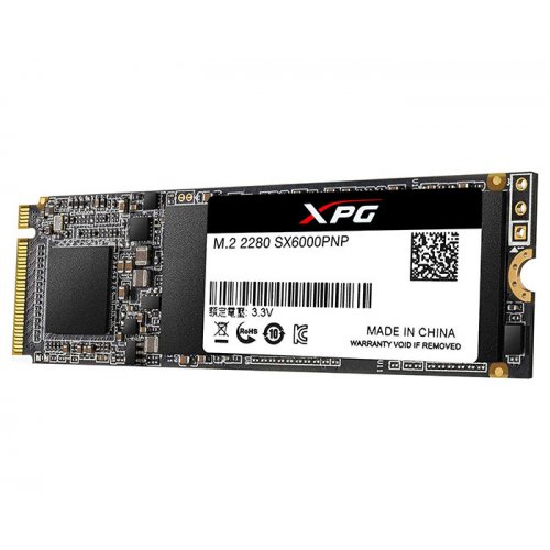 Продать SSD-диск Уценка ADATA XPG SX6000 Pro 3D NAND TLC 2TB M.2 (2280 PCI-E) NVMe 1.3 (ASX6000PNP-2TT-C) (ресурс 40-70%) Seller Recertified по Trade-In интернет-магазине Телемарт - Киев, Днепр, Украина фото