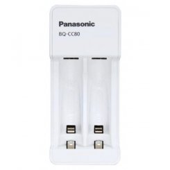 Зарядний пристрій Panasonic Compact Charger USB+ Eneloop 2AA 1900 mAh NI-MH (K-KJ80MCC20USB)