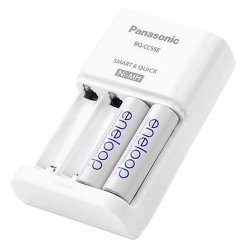 Зарядний пристрій Panasonic Smart-Quick Charger+Eneloop 4AA 1900 mAh NI-MH (K-KJ55MCC40E)