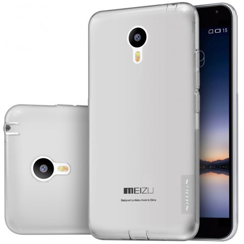 Чохол Чехол Nillkin Nature TPU для Meizu M2 Note Gray купити в Україні | Telemart фото