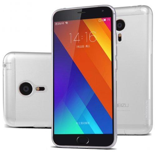 Чехол Чехол Nillkin Nature TPU для Meizu MX5 Gray купить в Украине: Киев, Днепр, Харьков, Одесса  | Низкая цена, отзывы, характеристики от TELEMART фото