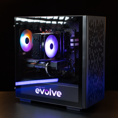 Продать Компьютер EVOLVE CyberPart Bronze H (EVCP-BHR560G-8S480H1TBK) Black по Trade-In интернет-магазине Телемарт - Киев, Днепр, Украина фото