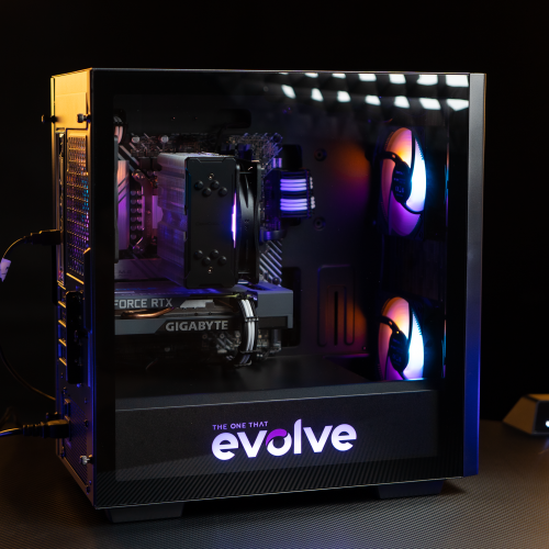 Продать Компьютер EVOLVE CyberPart Bronze H (EVCP-BHR560G-8S480H1TBK) Black по Trade-In интернет-магазине Телемарт - Киев, Днепр, Украина фото