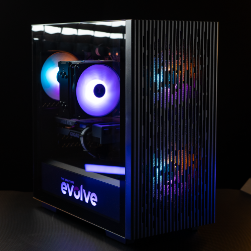 Продать Игровой ПК EVOLVE CyberPart Bronze H+ (EVCP-BHR560G-16S480H1TBK) Black по Trade-In интернет-магазине Телемарт - Киев, Днепр, Украина фото