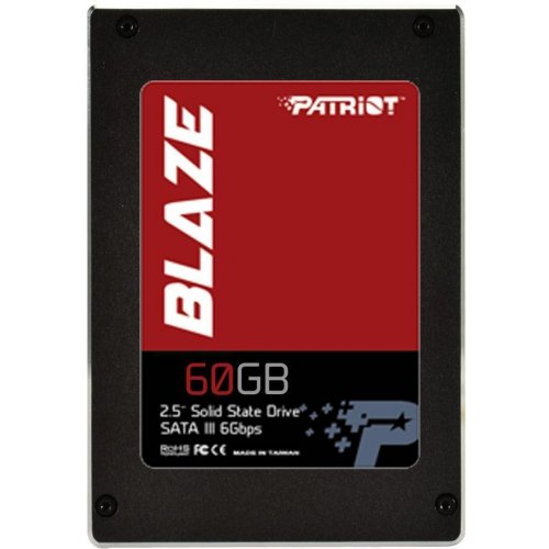 Продати SSD-диск Patriot BLAZE 60GB 2.5" (PB60GS25SSDR) за Trade-In у інтернет-магазині Телемарт - Київ, Дніпро, Україна фото