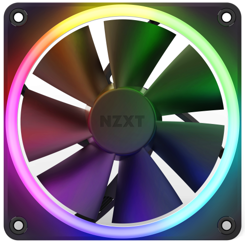 Купить Кулер для корпуса NZXT F140 RGB (RF-R14SF-B1) Black с проверкой совместимости: обзор, характеристики, цена в Киеве, Днепре, Одессе, Харькове, Украине | интернет-магазин TELEMART.UA фото