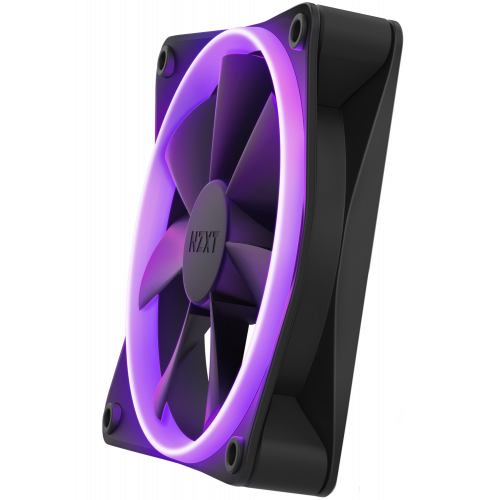 Купить Кулер для корпуса NZXT F140 RGB (RF-R14SF-B1) Black с проверкой совместимости: обзор, характеристики, цена в Киеве, Днепре, Одессе, Харькове, Украине | интернет-магазин TELEMART.UA фото