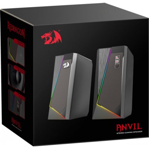 Купити Акустична система Redragon Anvil GS520 (77878) Black - ціна в Києві, Львові, Вінниці, Хмельницькому, Франківську, Україні | інтернет-магазин TELEMART.UA фото