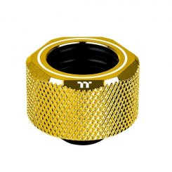 Фото Фітінг Thermaltake Pacific G1/4 PETG Tube 16mm OD Compression – Gold (CL-W265-CU00GD-A)