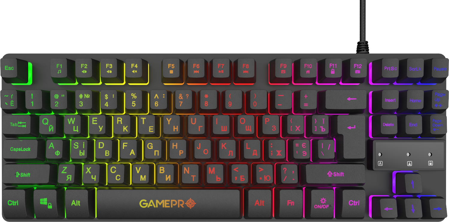 Купить keyboard GamePro Nitro (GK537) Black цена на keyboard GamePro