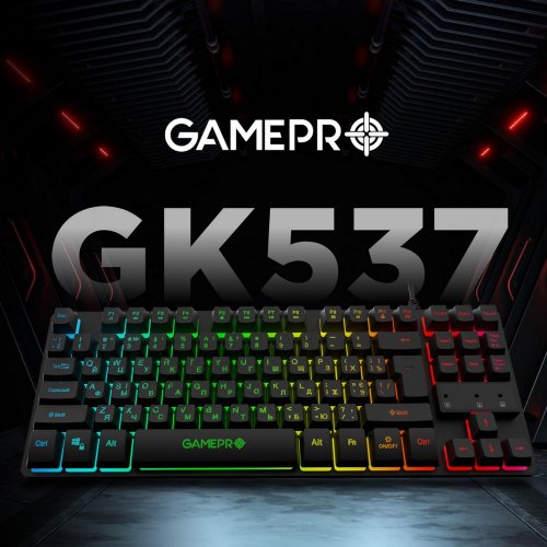 Photo Keyboard GamePro Nitro GK537 Black