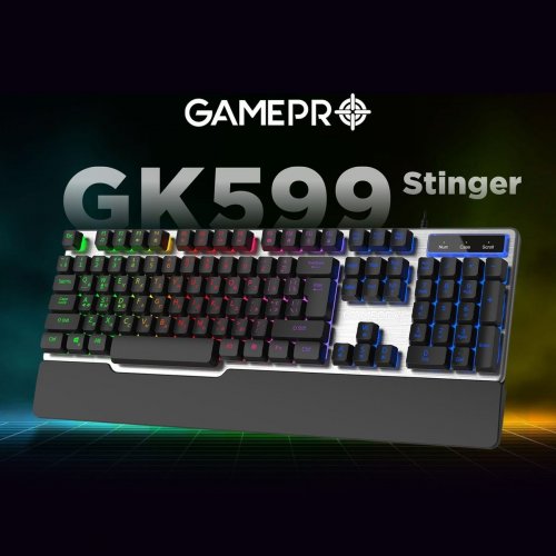 Фото Клавиатура GamePro Stinger (GK599) Gray