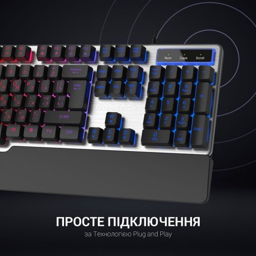Фото Клавиатура GamePro Stinger (GK599) Gray