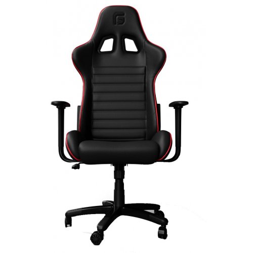 Ігрове крісло GamePro Rush (GC-575-Black-Red) Black/Red купити в Україні: Київ, Львів, Хмельницький, Тернопіль, Івано-Франківськ | Низька ціна, відгуки, характеристики від TELEMART фото