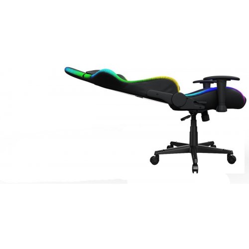 Игровое кресло GamePro Hero RGB (GC-700-Black) Black купить в Украине: Киев, Днепр, Харьков, Одесса  | Низкая цена, отзывы, характеристики от TELEMART фото