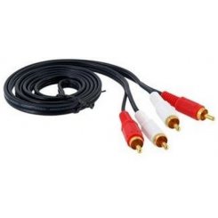 Кабель Gemix 2RCA - 2RCA 1m (GC 1824)
