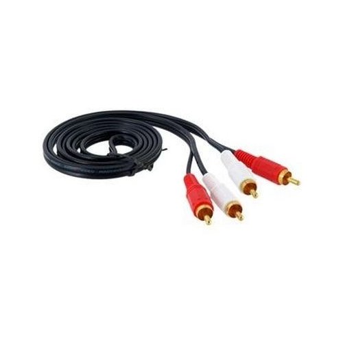 Купити Кабель Gemix 2RCA - 2RCA 1m (GC 1824) - ціна в Києві, Львові, Вінниці, Хмельницькому, Франківську, Україні | інтернет-магазин TELEMART.UA фото