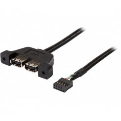 Кабель ASRock Desk mini 2 x USB2.0 Cable (DM2USB) Black