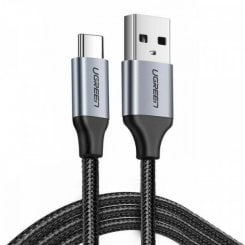 Кабель Ugreen US288 USB 2.0 to USB Type-C 3.0A (18W) 2m (60128) Black