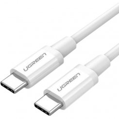 Кабель Ugreen US264 USB 2.0 Type-C to USB Type-C 3.0A (60W) 1.5m (60519) White