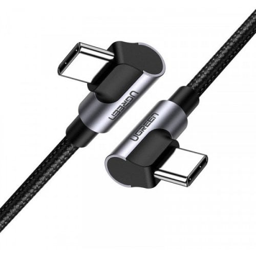 Купити Кабель Ugreen US323 USB 2.0 Type-C to USB Type-C 3.0A (60W) 2m (70531) Black - ціна в Києві, Львові, Вінниці, Хмельницькому, Франківську, Україні | інтернет-магазин TELEMART.UA фото
