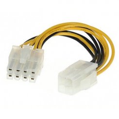 Кабель питания для процессора China ATX 4 Pin to 8 Pin 0.2m (S0720)