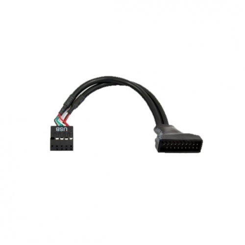 Купити Адаптер Chieftec 19 Pin USB 3.0 - 9 Pin USB2.0 (CABLE-USB3T2) - ціна в Києві, Львові, Вінниці, Хмельницькому, Франківську, Україні | інтернет-магазин TELEMART.UA фото