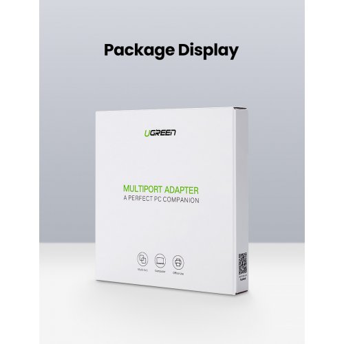 Купити USB-хаб UGreen USB 3.0 4 in 1 (20265) Black - ціна в Києві, Львові, Вінниці, Хмельницькому, Франківську, Україні | інтернет-магазин TELEMART.UA фото