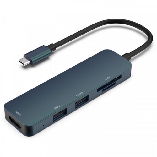 

HP USB Type-C 5 in 1 (DHC-CT203) Blue