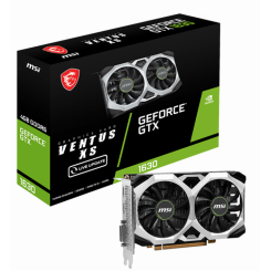 Фото MSI GeForce GTX 1630 VENTUS XS 4096MB (GTX 1630 VENTUS XS 4G)