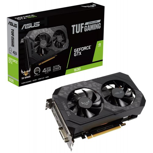 Продати Відеокарта Asus TUF Gaming GeForce GTX 1630 4096MB (TUF-GTX1630-4G-GAMING) за Trade-In у інтернет-магазині Телемарт - Київ, Дніпро, Україна фото